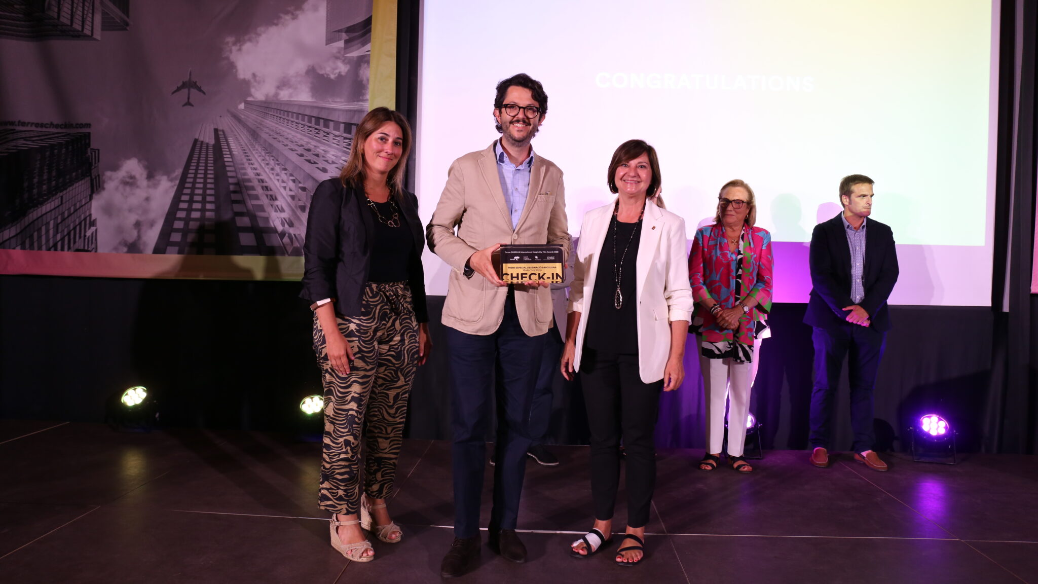 Mirador torre Glòries recibe el premio Terres CHECKIN International