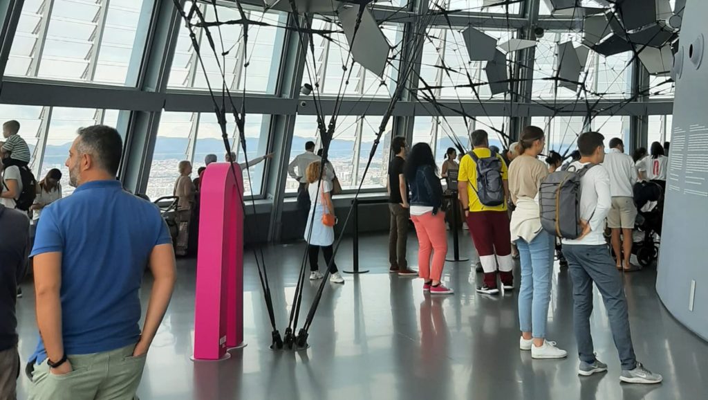 Fêtes de la Mercè au Mirador torre Glòries : plus de 5000 visiteurs en 3 jours