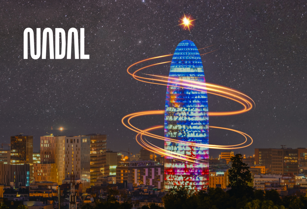 Aquestes Festes, tots il·luminem la ciutat des del Mirador torre Glòries