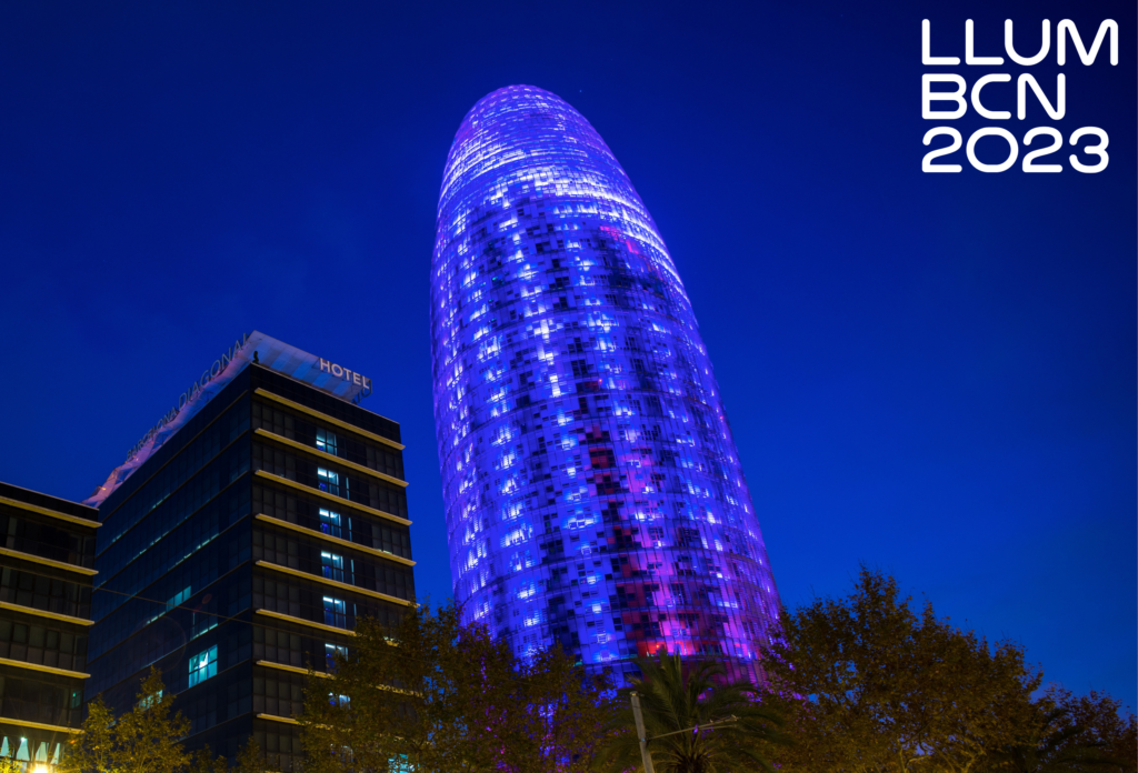 Lors du festival Llum BCN, la Torre Glòries va être illuminée par Richard Vijgen