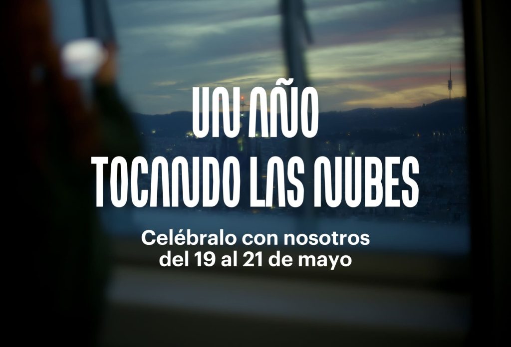 Mirador torre Glòries cumple su primer aniversario