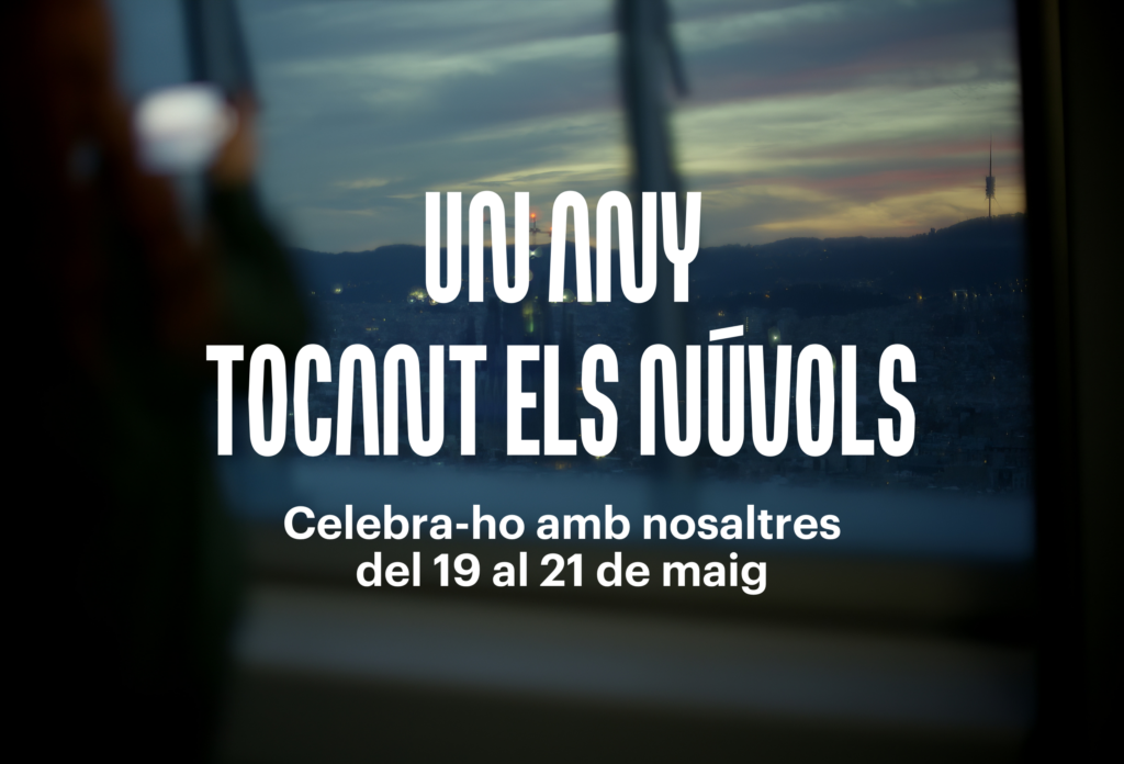 Mirador torre Glòries celebra el seu primer aniversari