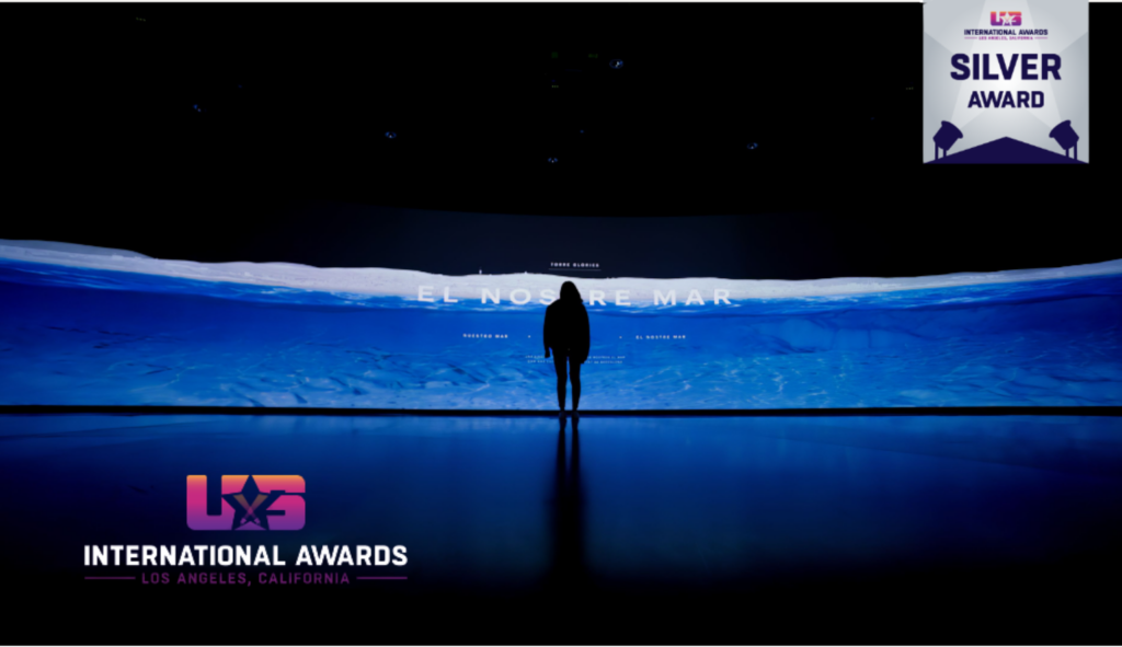 Mirador torre Glòries, winner of a Silver Award at the US International Awards