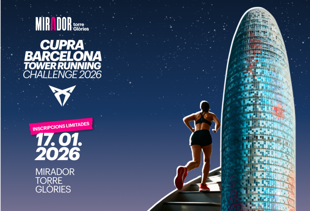 Ja estan obertes les inscripcions per a la CUPRA Barcelona Tower Running Challenge 2026