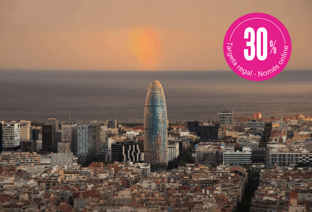Black Friday Mirador Torre Glòries: Descompte del 30% en la Targeta Regal
