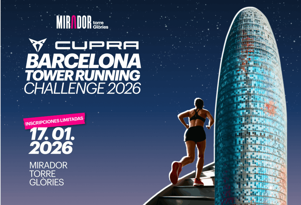 Abrimos inscripciones para la CUPRA Barcelona Tower Running Challenge 2026