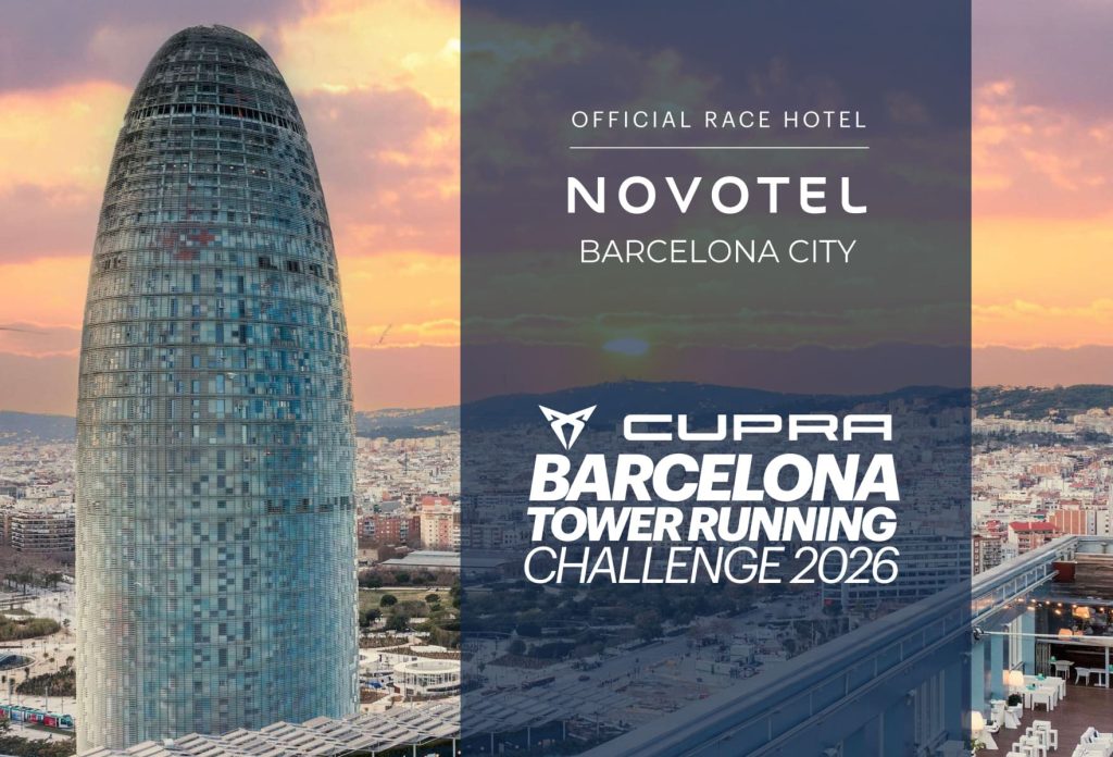Novotel Barcelona City, official hotel of the CUPRA Barcelona Tower Running Challenge 2026