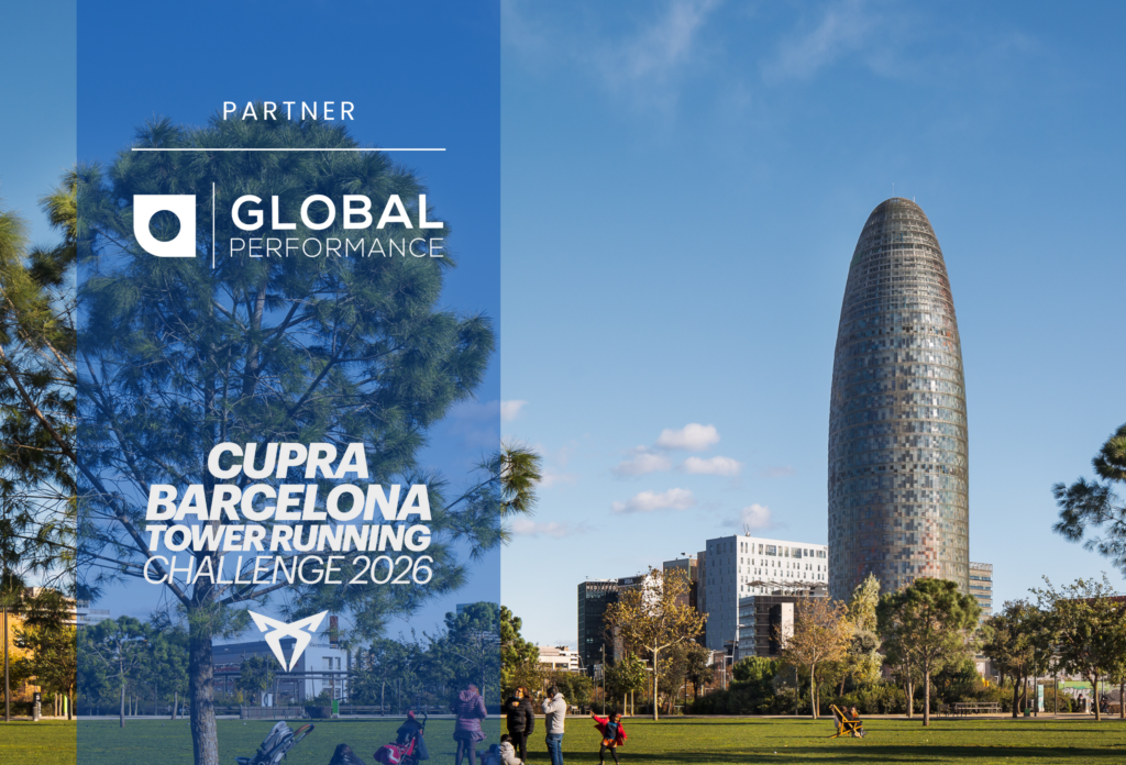 Global Performance is the new partner of the CUPRA Barcelona Tower Running Challenge 2026