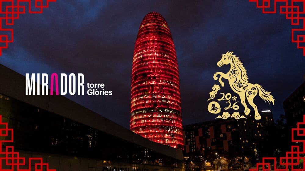 El Mirador Torre Glòries dona la benvinguda a l’Any Nou Xinès