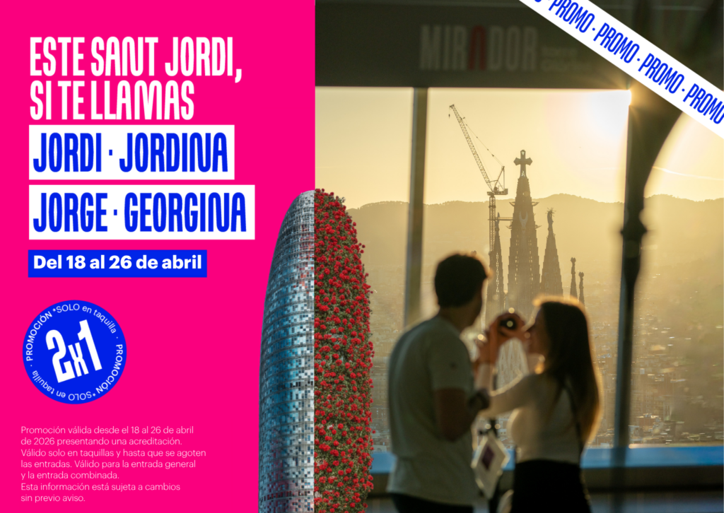 Sant Jordi Mirador Torre Glòries